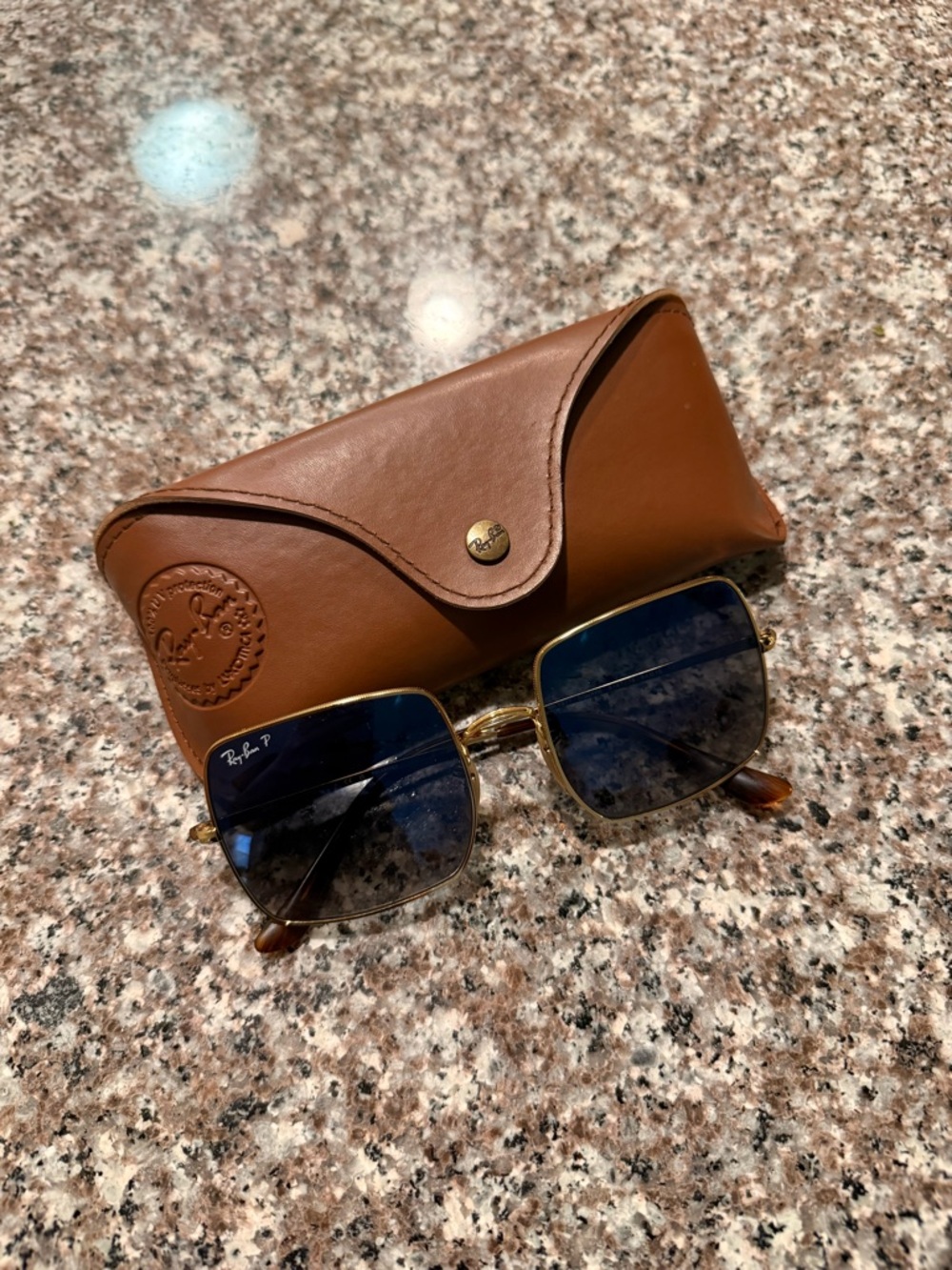 Ray-Ban Square 1971 Polarized Women’s Sunglasses